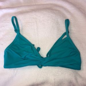 Blue athleta bikini top